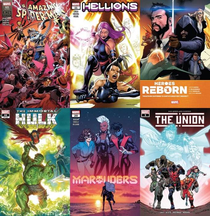 Marvel Week Pack (07072021) » Download Marvel, DC, Image