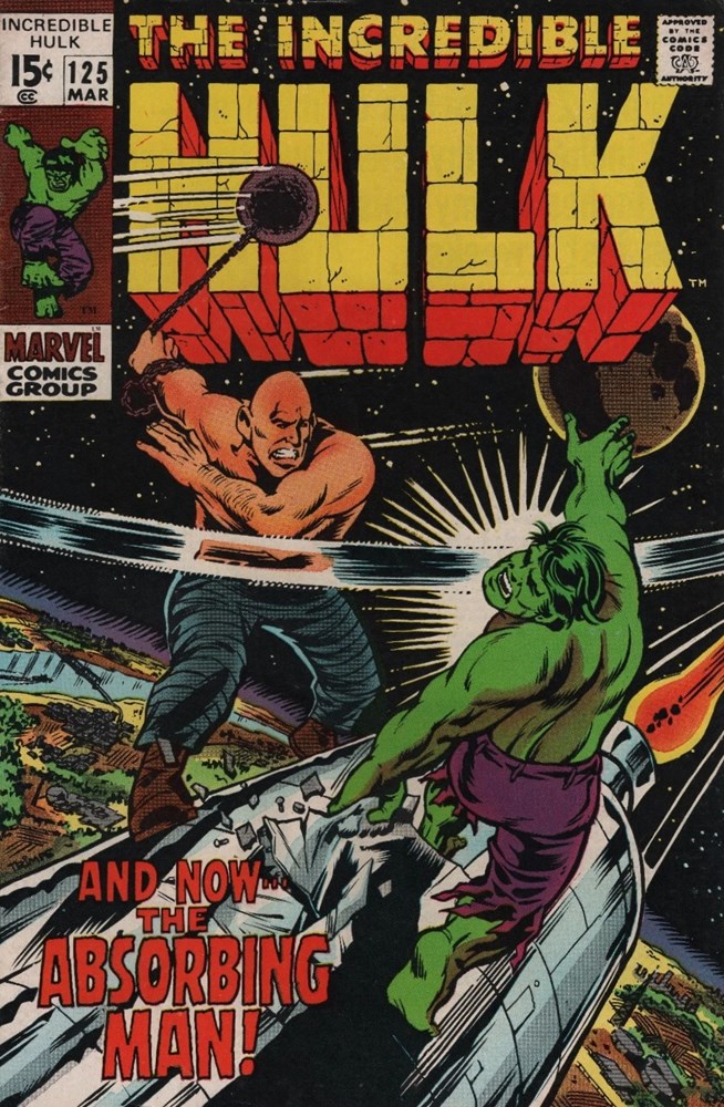 Incredible Hulk 125 Values and Pricing Marvel Comics The Comic