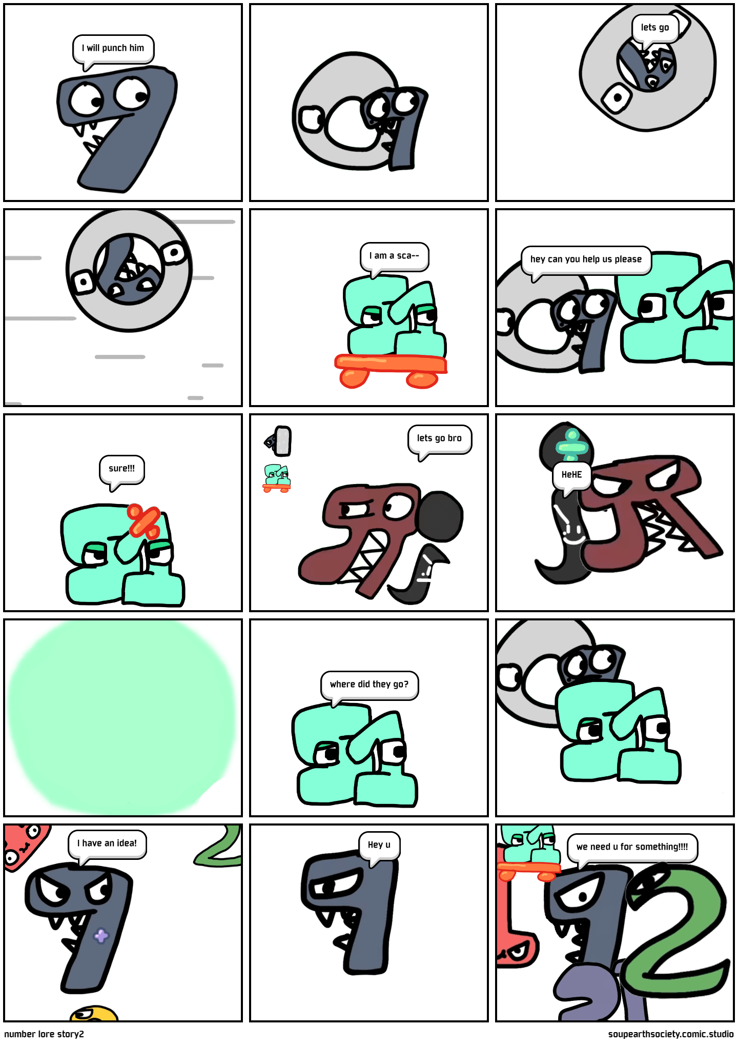 number lore story2 Comic Studio