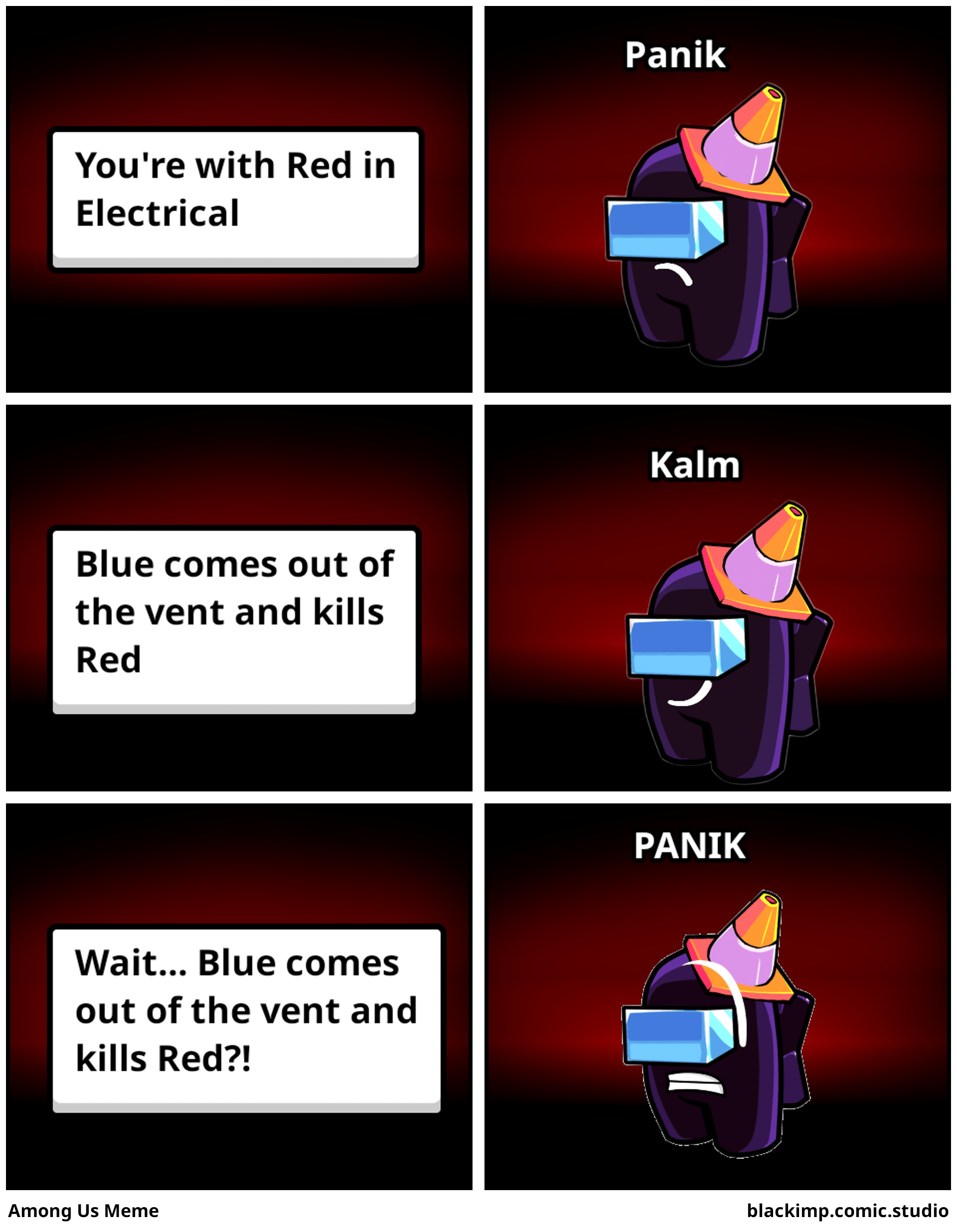 Among Us Meme Comic Studio