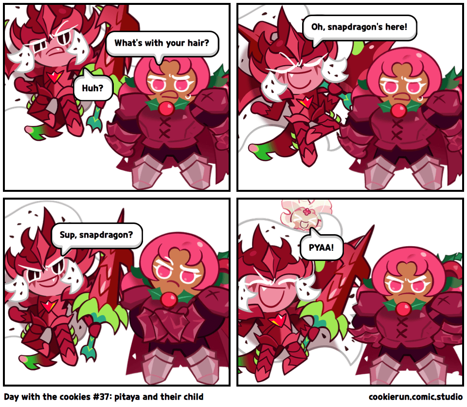Day with the cookies 37 pitaya and their child Comic Studio