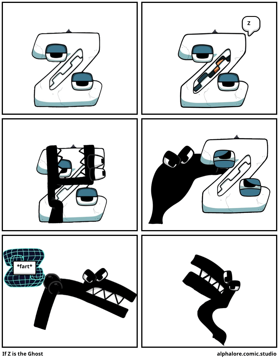 If Z is the Ghost Comic Studio