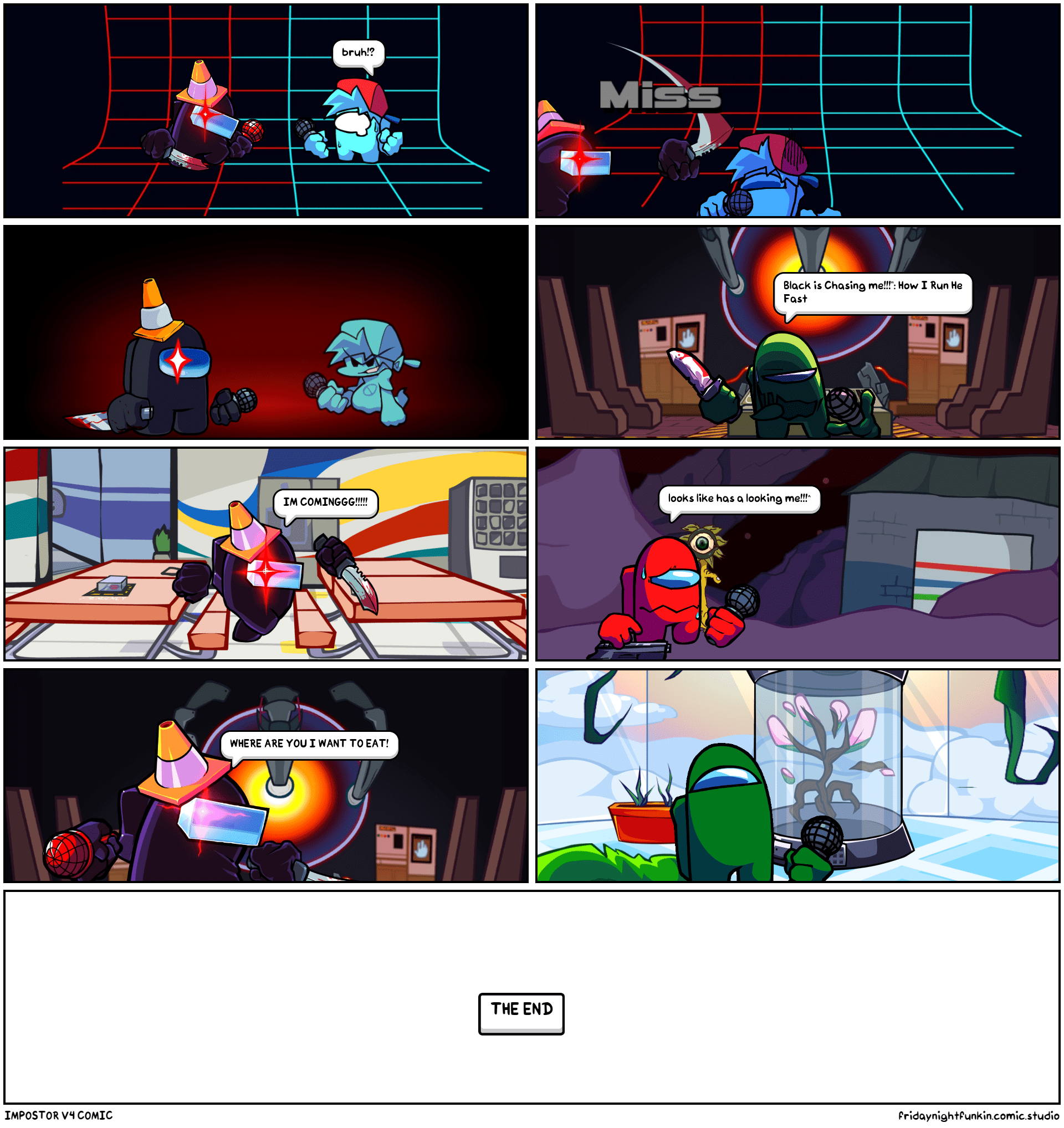 IMPOSTOR V4 COMIC Comic Studio