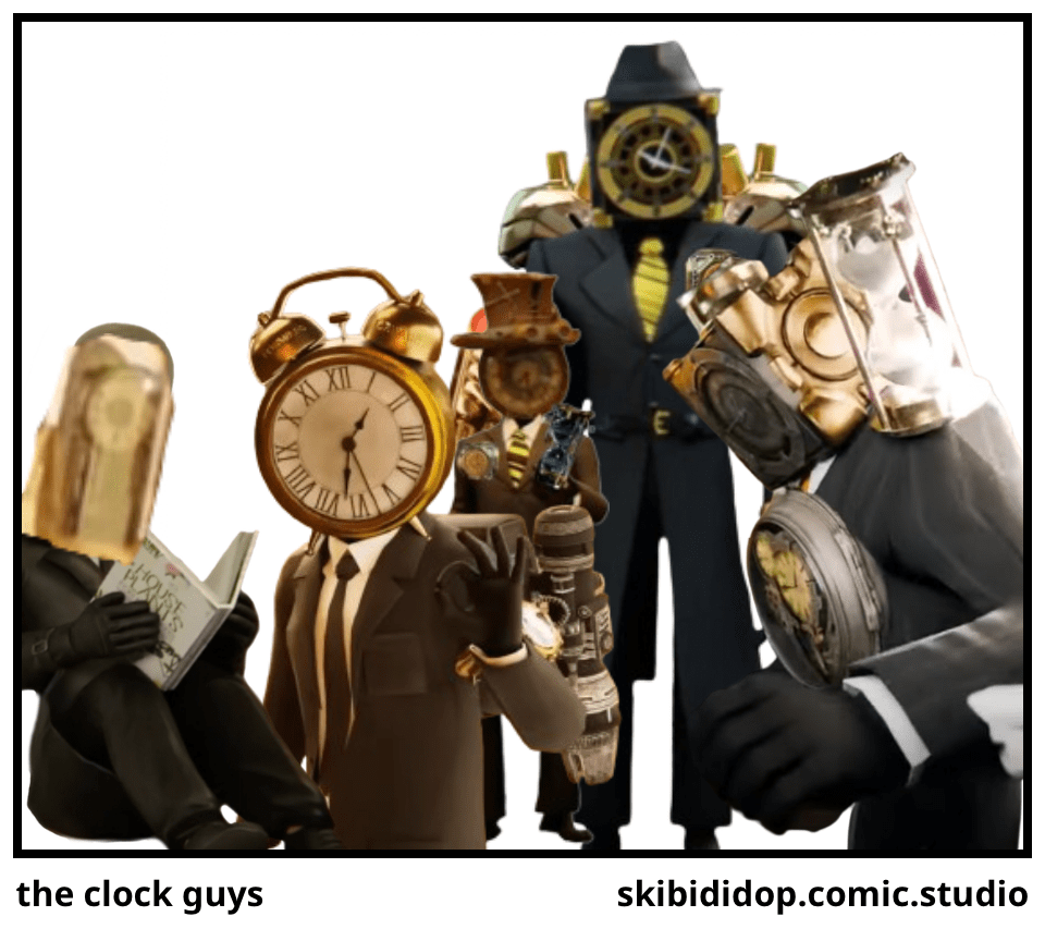 the clock guys Comic Studio