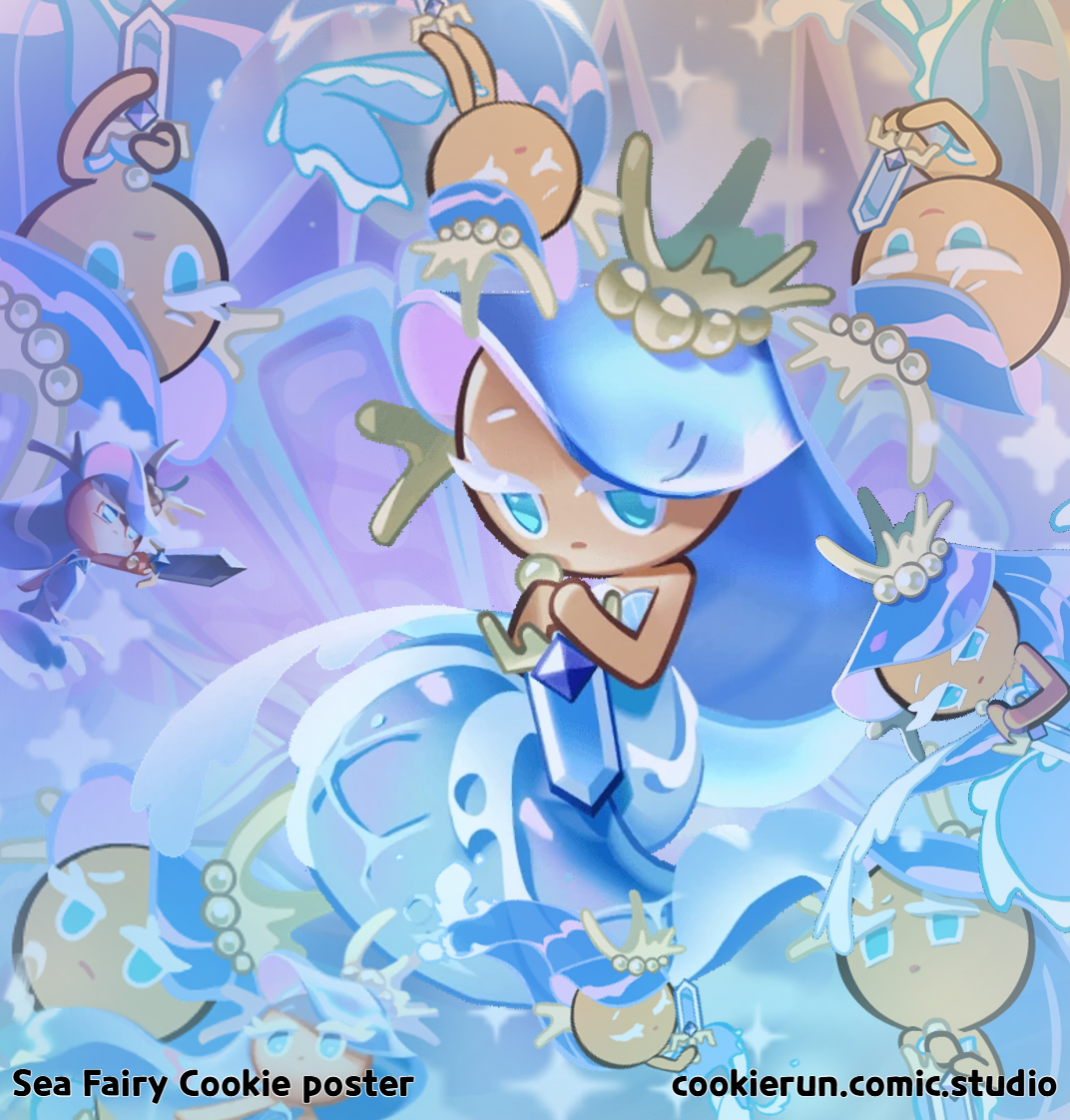Sea Fairy Cookie poster Comic Studio