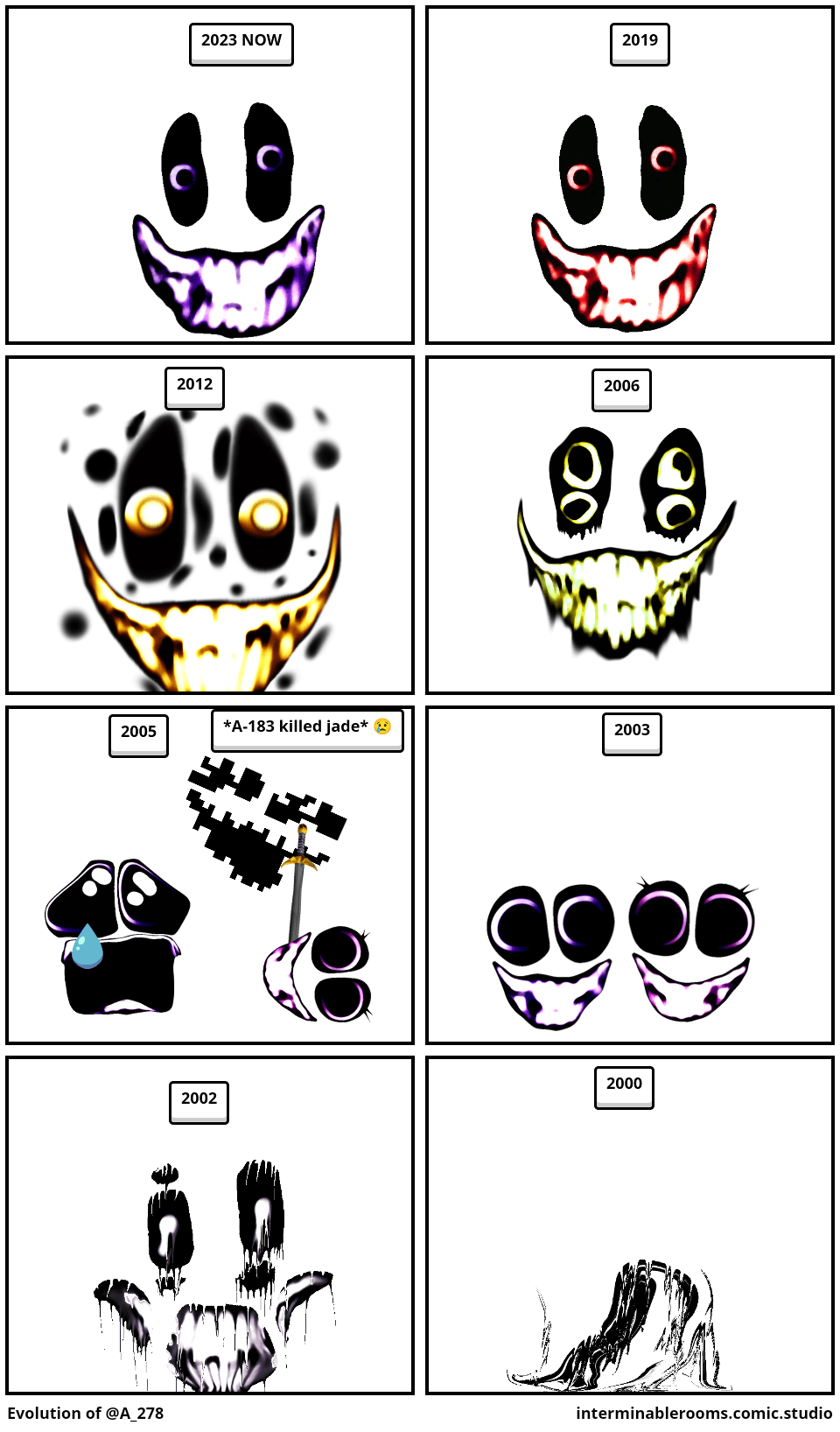 Evolution of A_278 Comic Studio