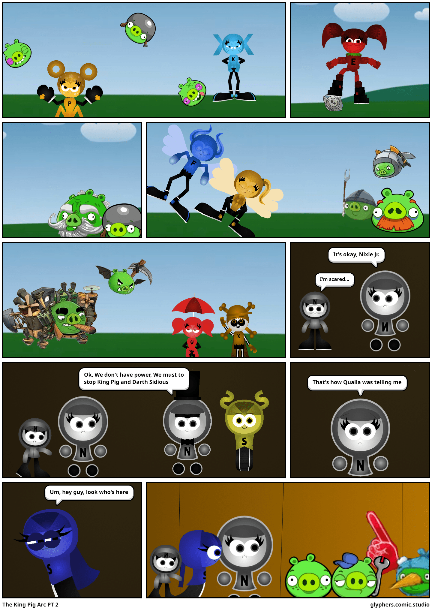 The King Pig Arc PT 2 Comic Studio