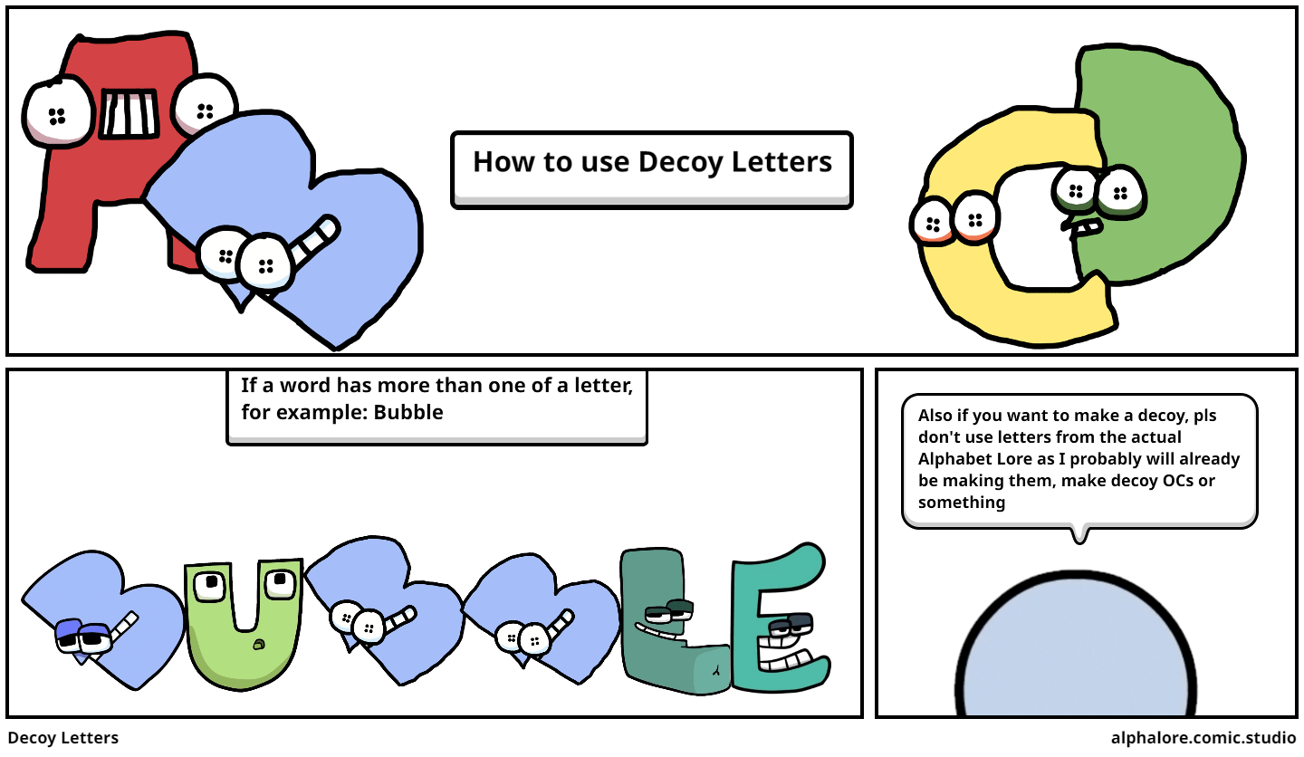 Decoy Letters Comic Studio