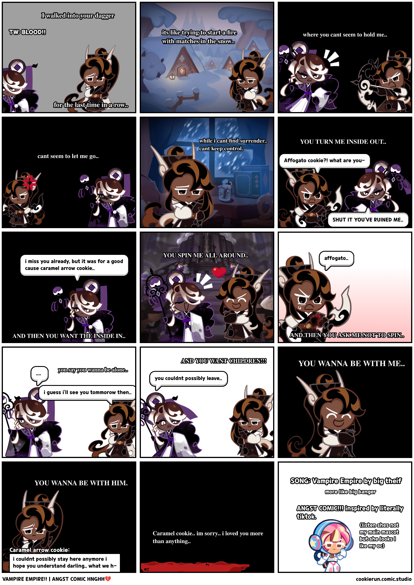 VAMPIRE EMPIRE!! | ANGST COMIC HNGHH💔 - Comic Studio