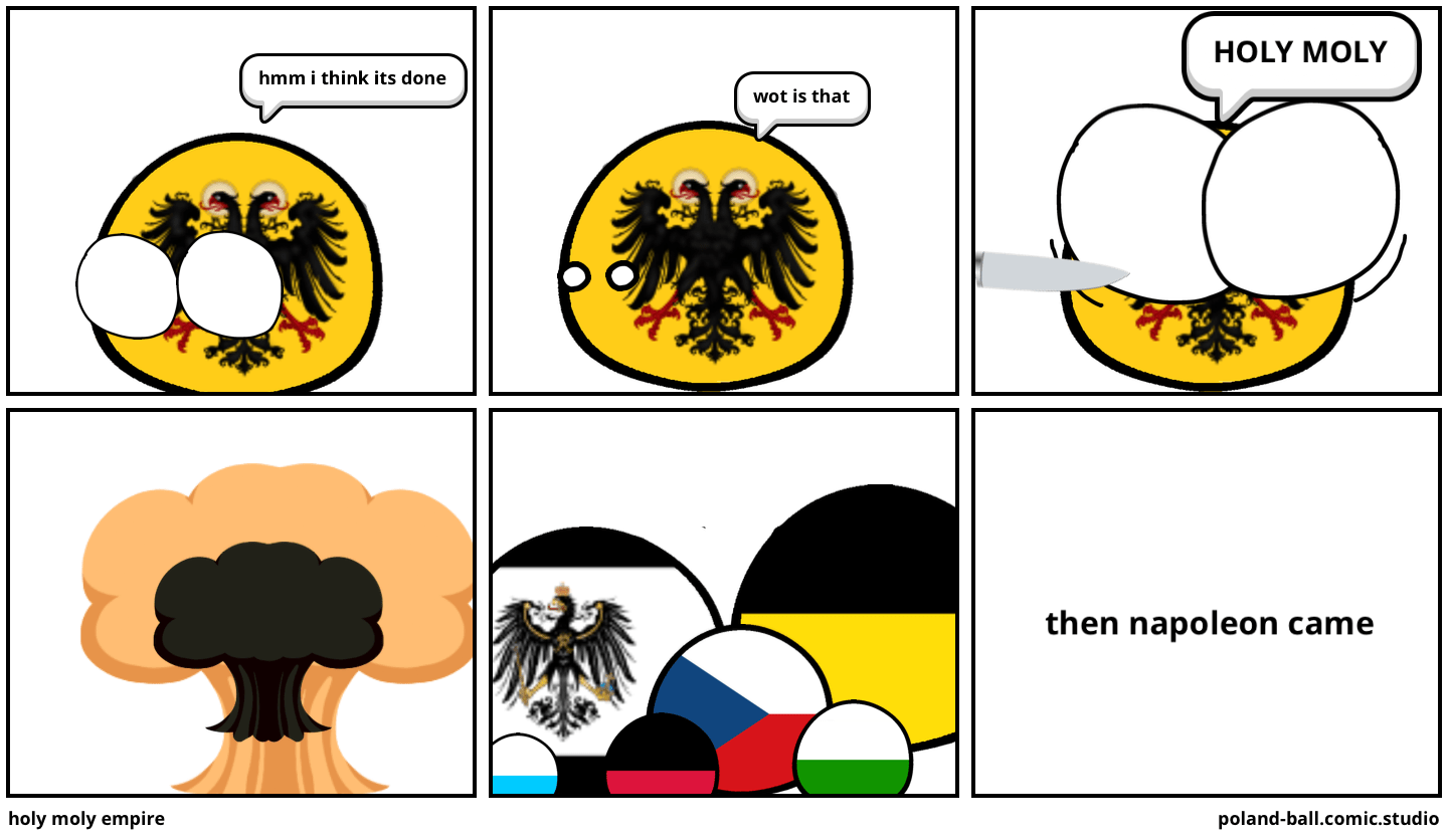 holy moly empire Comic Studio