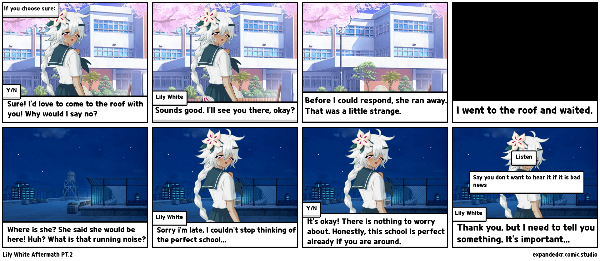 Lily White Aftermath PT.2 Comic Studio