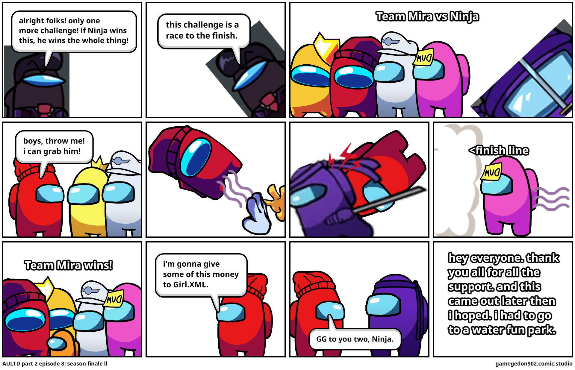 AULTD part 2 episode 8 season finale ll Comic Studio