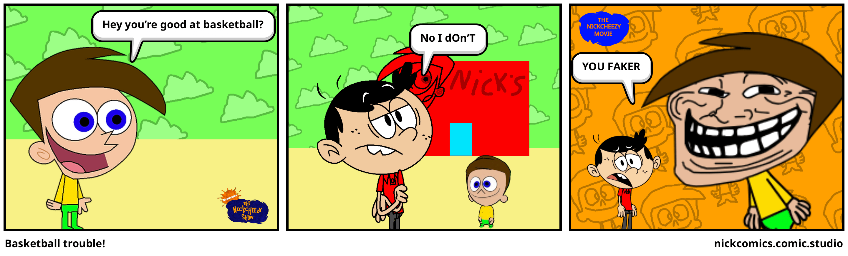 Basketball trouble! Comic Studio