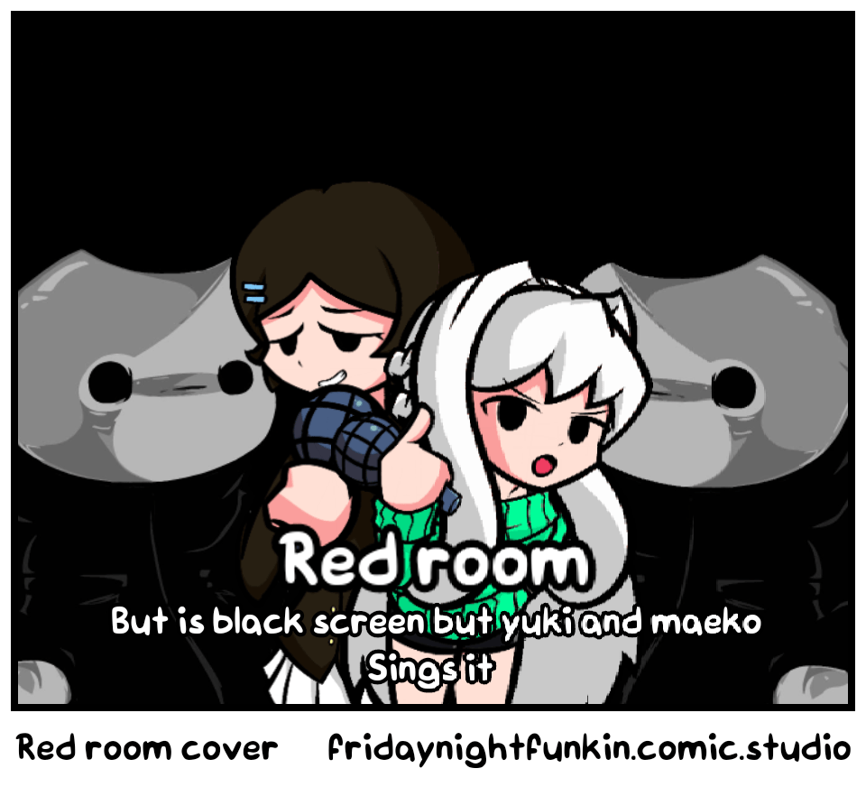 Red room cover Comic Studio