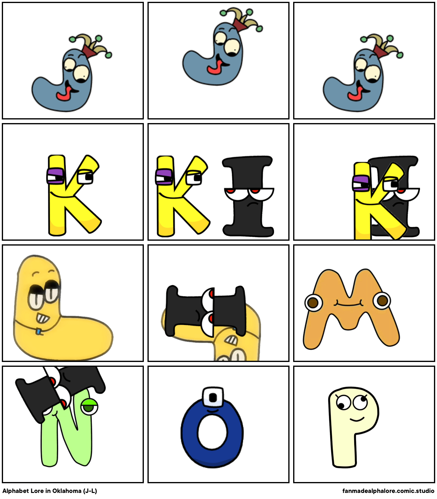 Alphabet Lore in Oklahoma (JL) Comic Studio