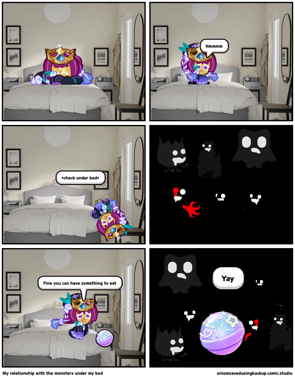 My relationship with the monsters under my bed Comic Studio