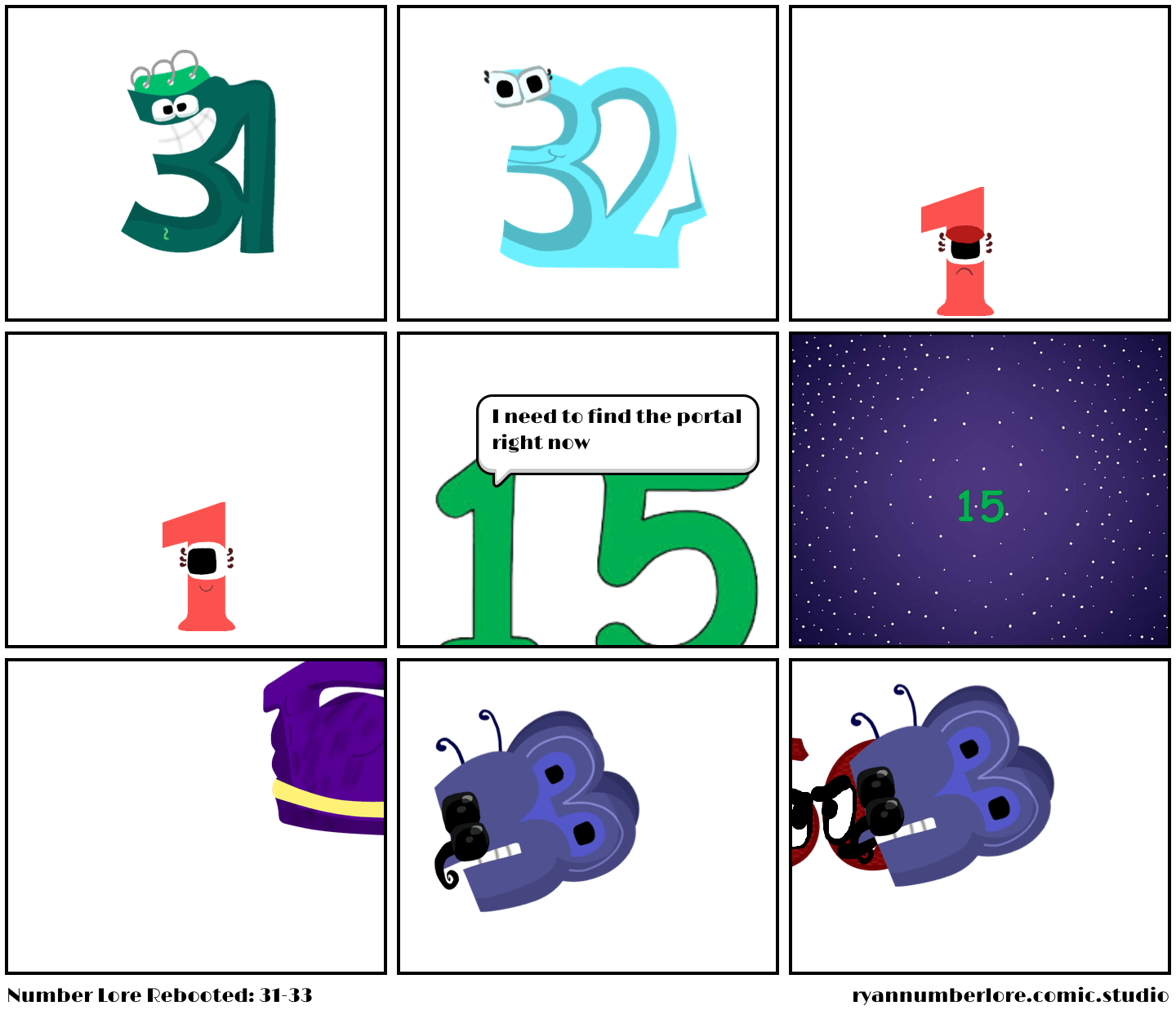 Number Lore Rebooted 3133 Comic Studio