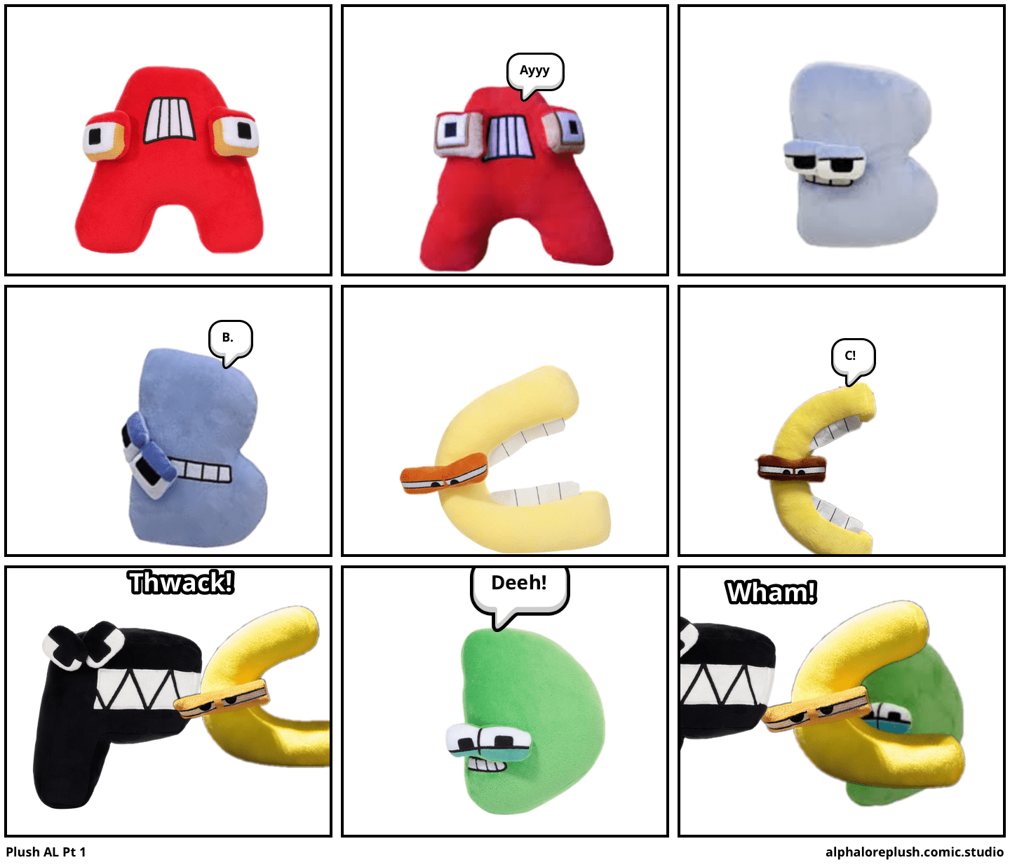 Plush AL Pt 1 Comic Studio