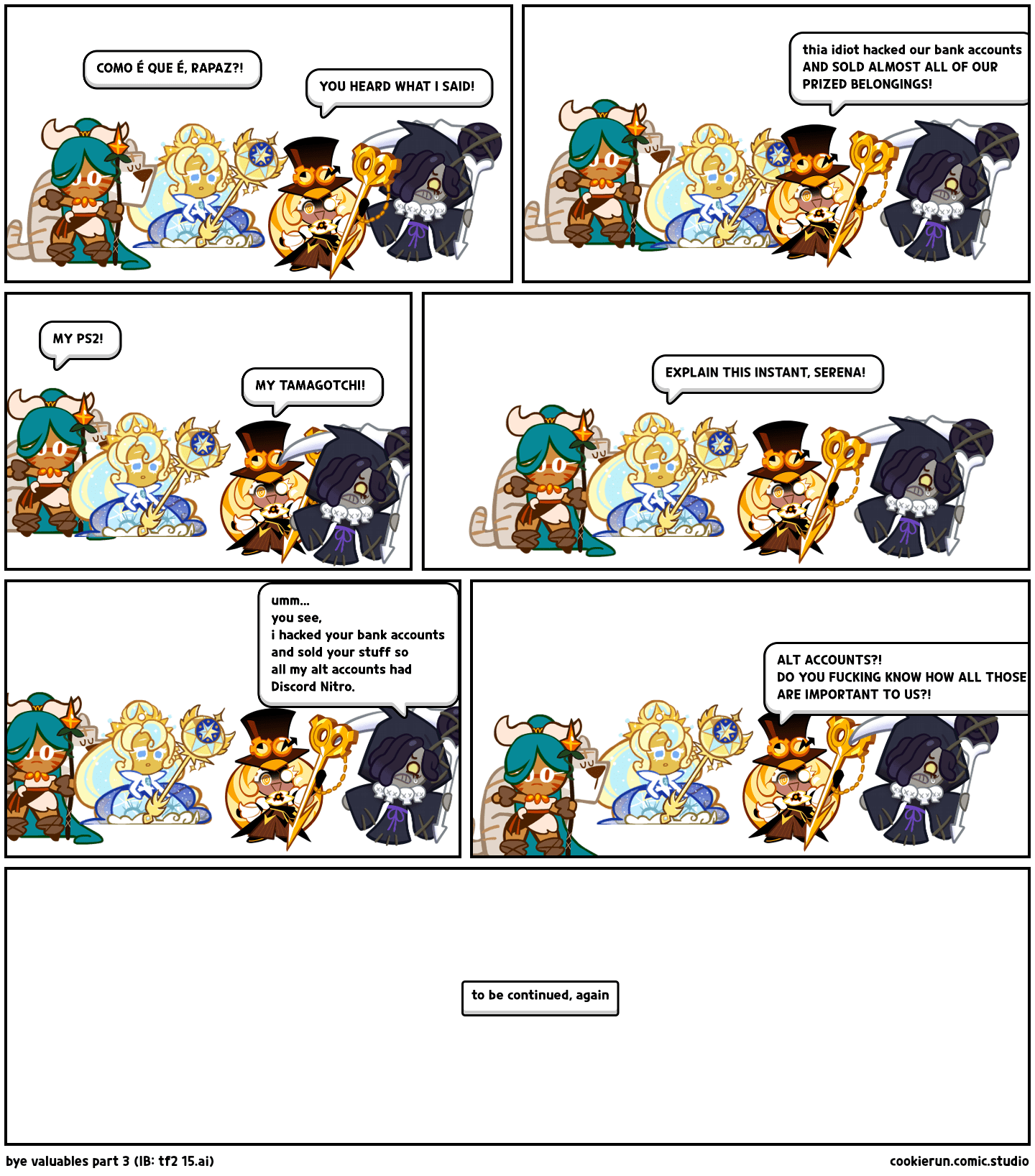 bye valuables part 3 (IB: tf2 15.ai) - Comic Studio