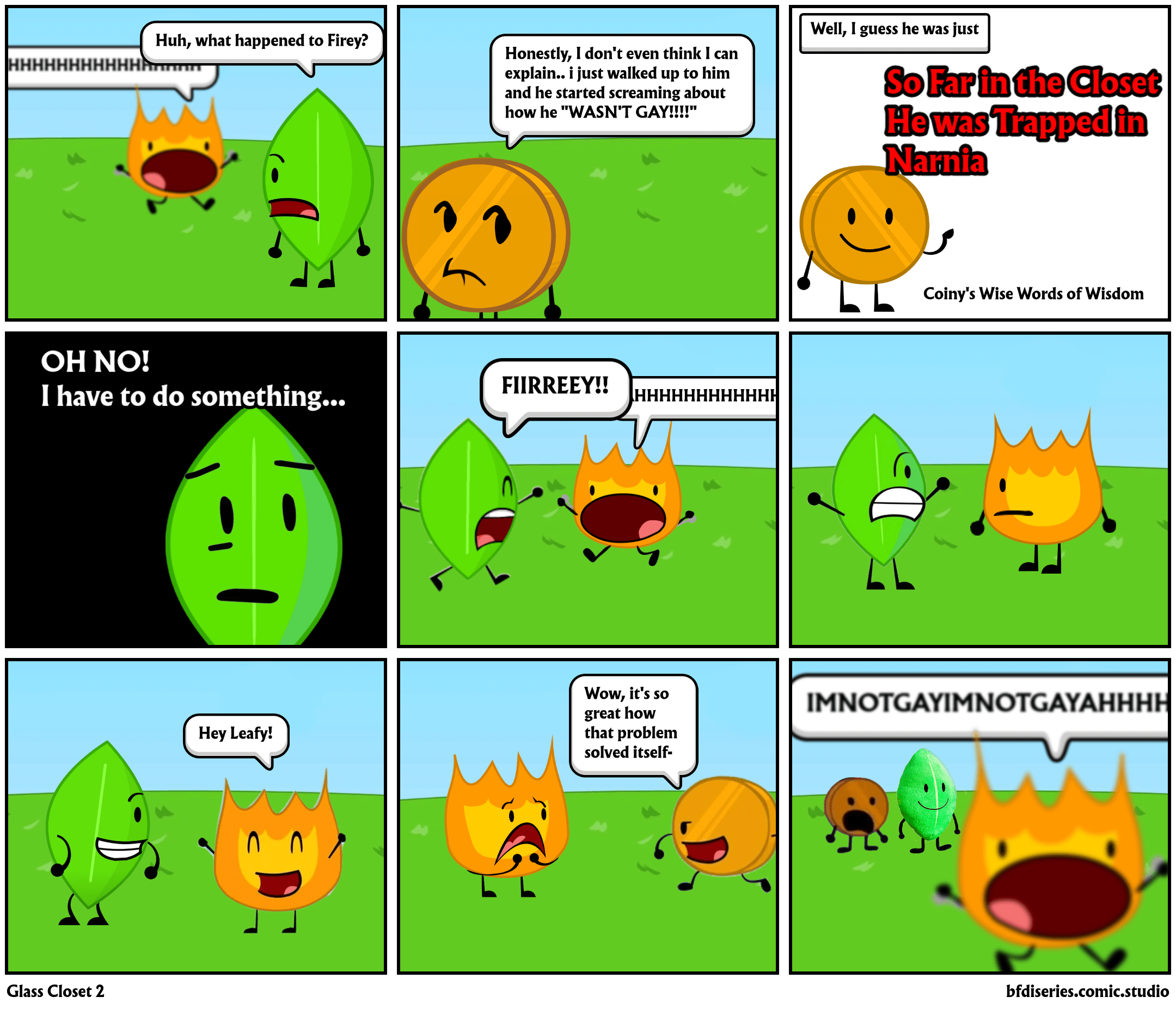 Browse BFDI Comics Comic Studio