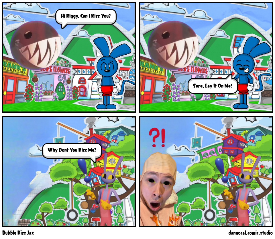Bubble Kiss Jax Comic Studio