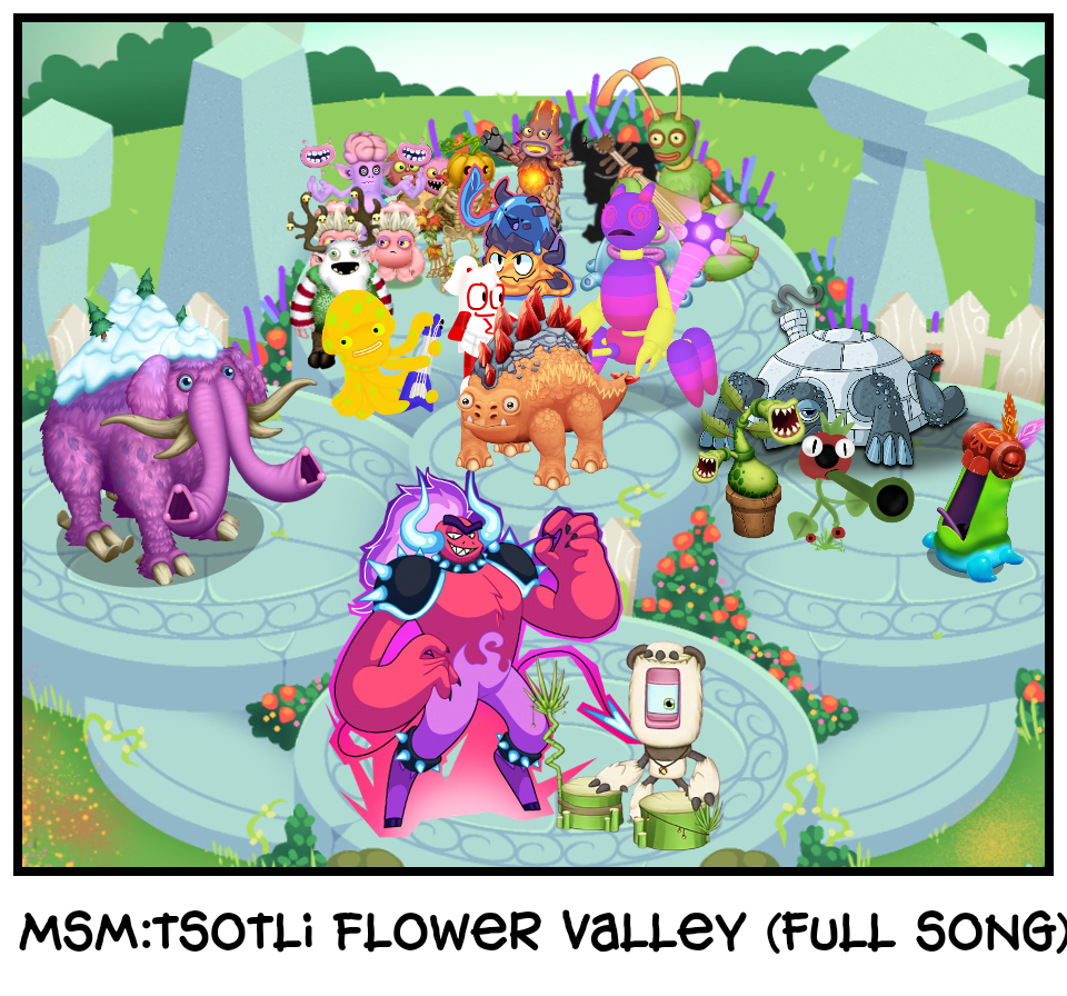 Msmtsotli Flower Valley (full song) Comic Studio