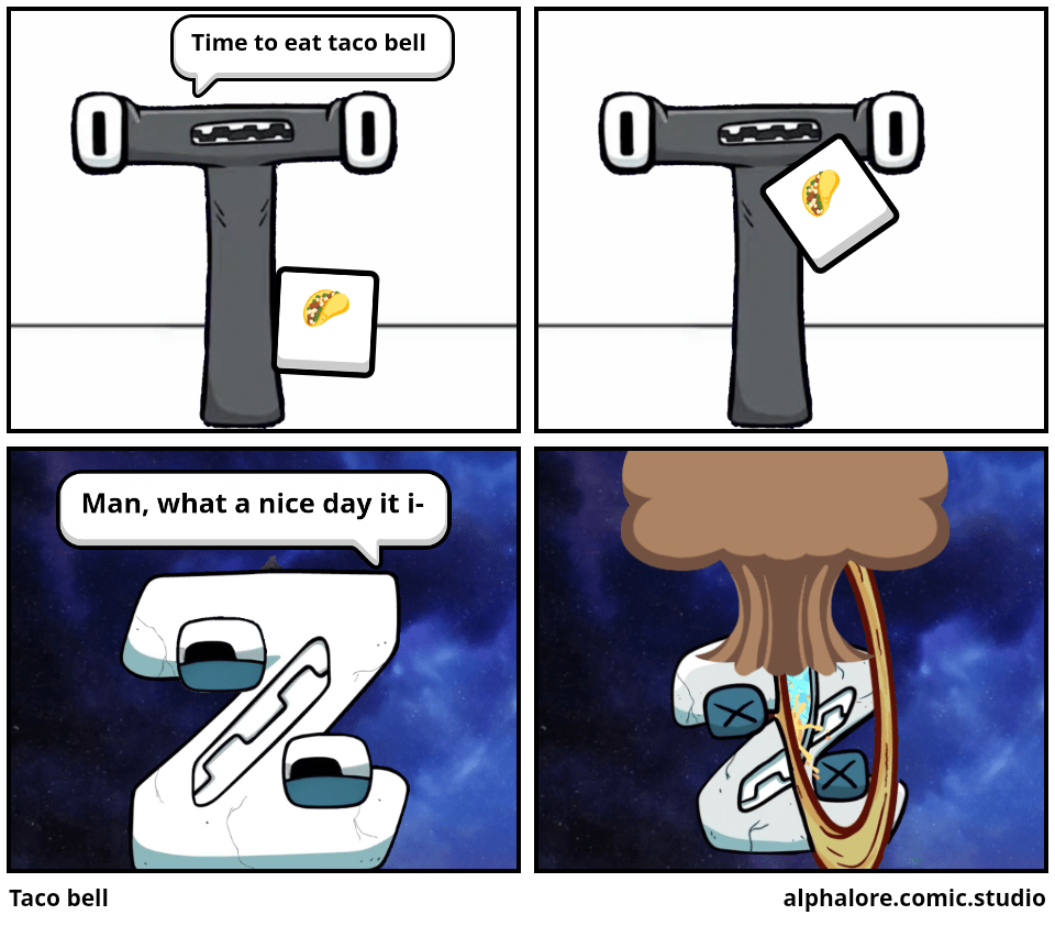 Taco bell Comic Studio