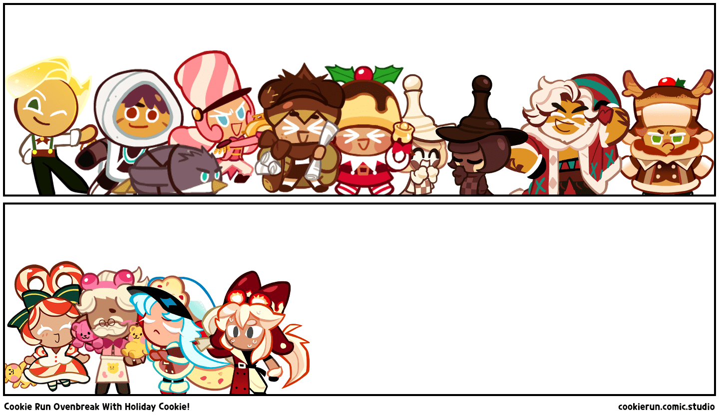 Cookie Run Ovenbreak With Holiday Cookie! Comic Studio