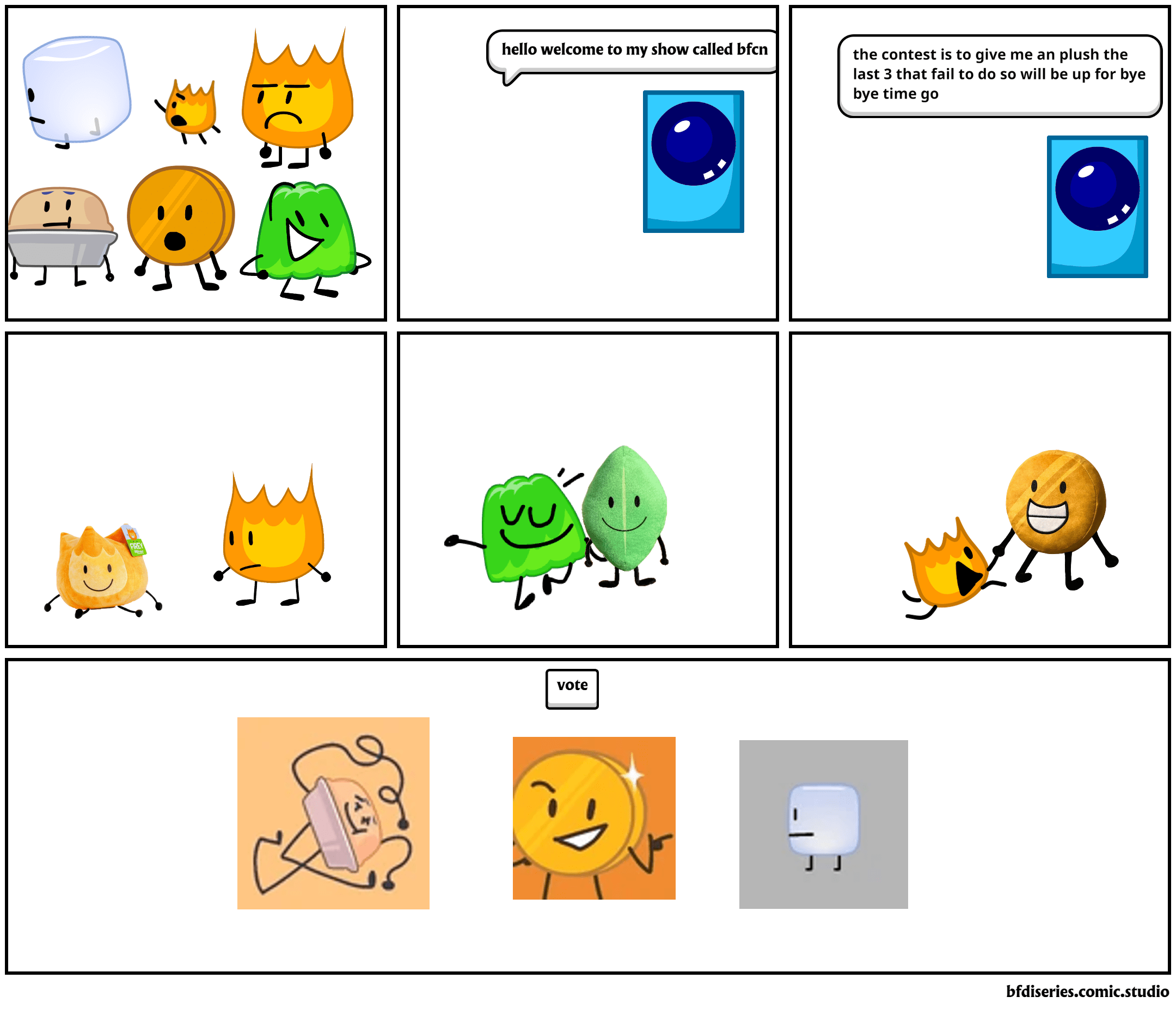 Browse BFDI Comics - Comic Studio