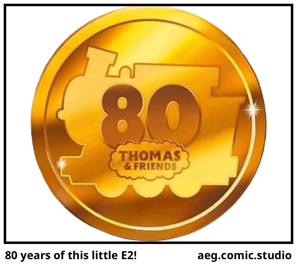80 years of this little E2! Comic Studio