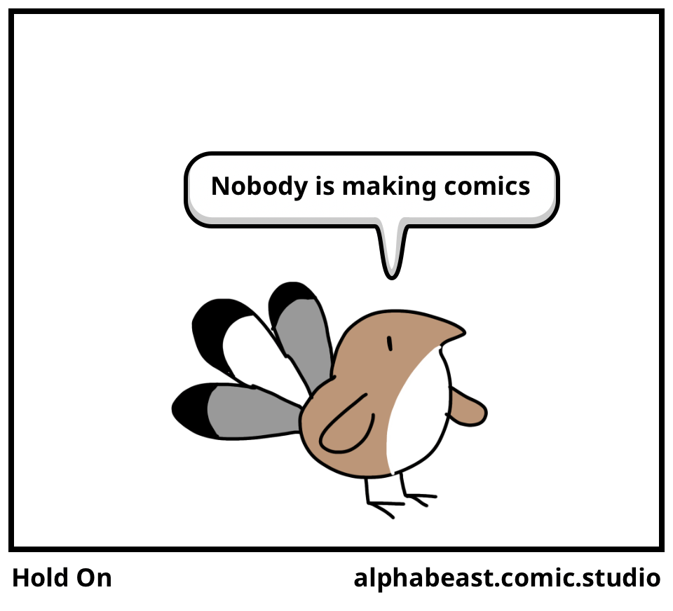 Hold On Comic Studio