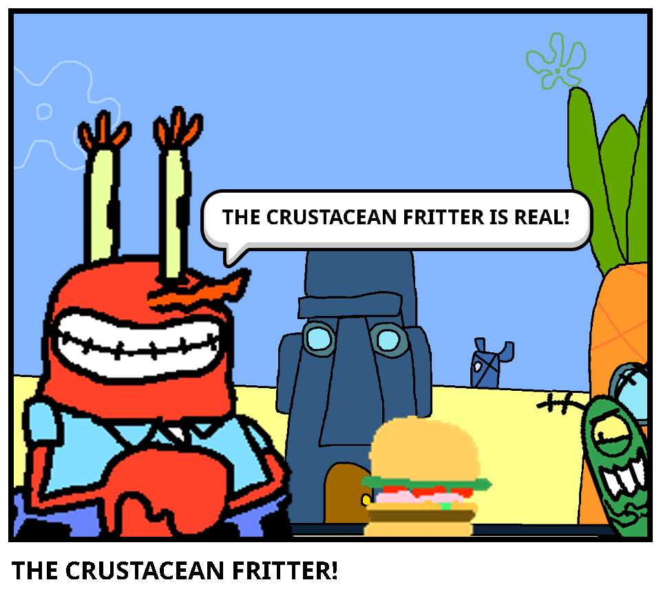 THE CRUSTACEAN FRITTER! Comic Studio