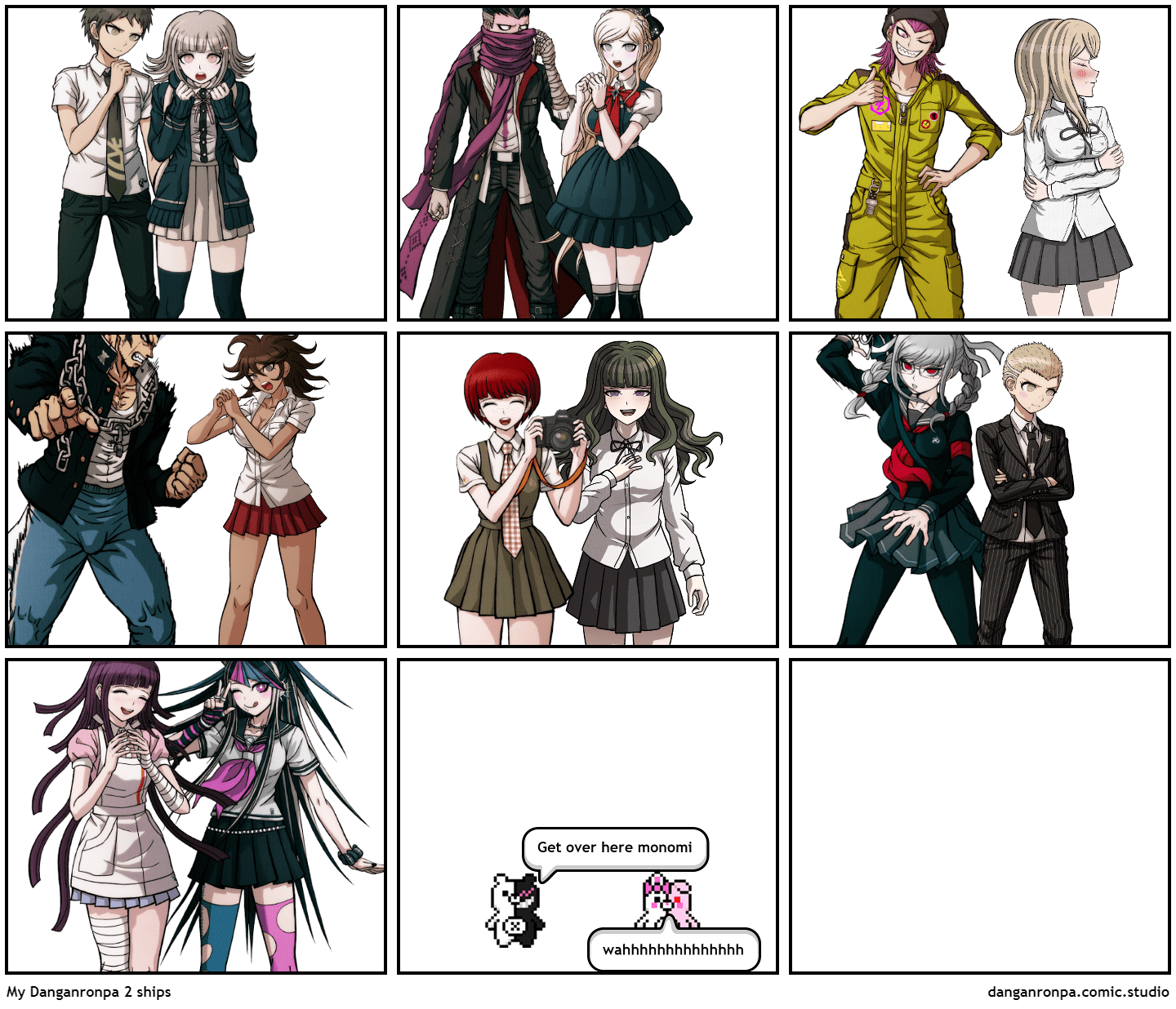 My Danganronpa 2 ships Comic Studio