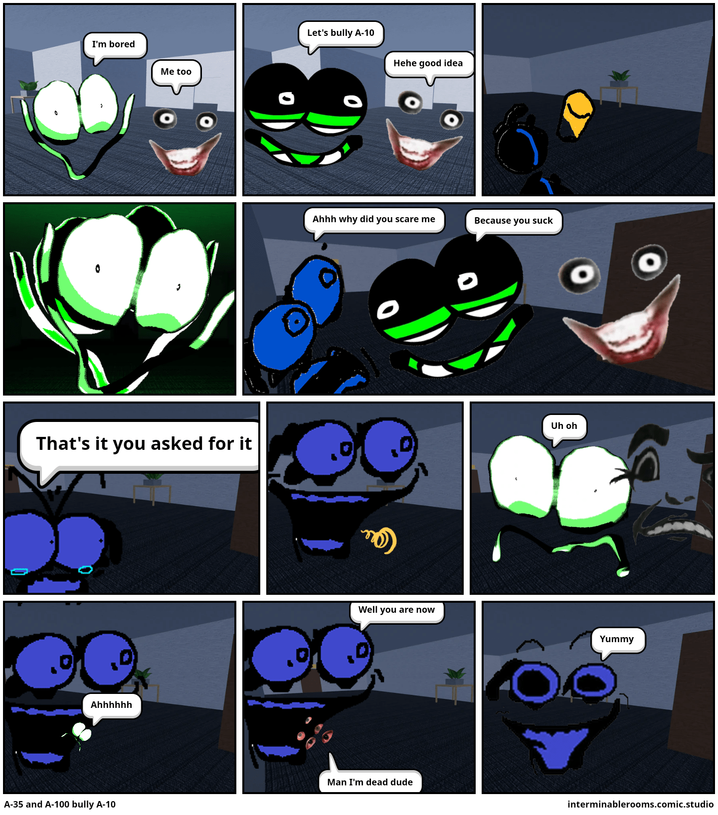 A-35 and A-100 bully A-10 - Comic Studio