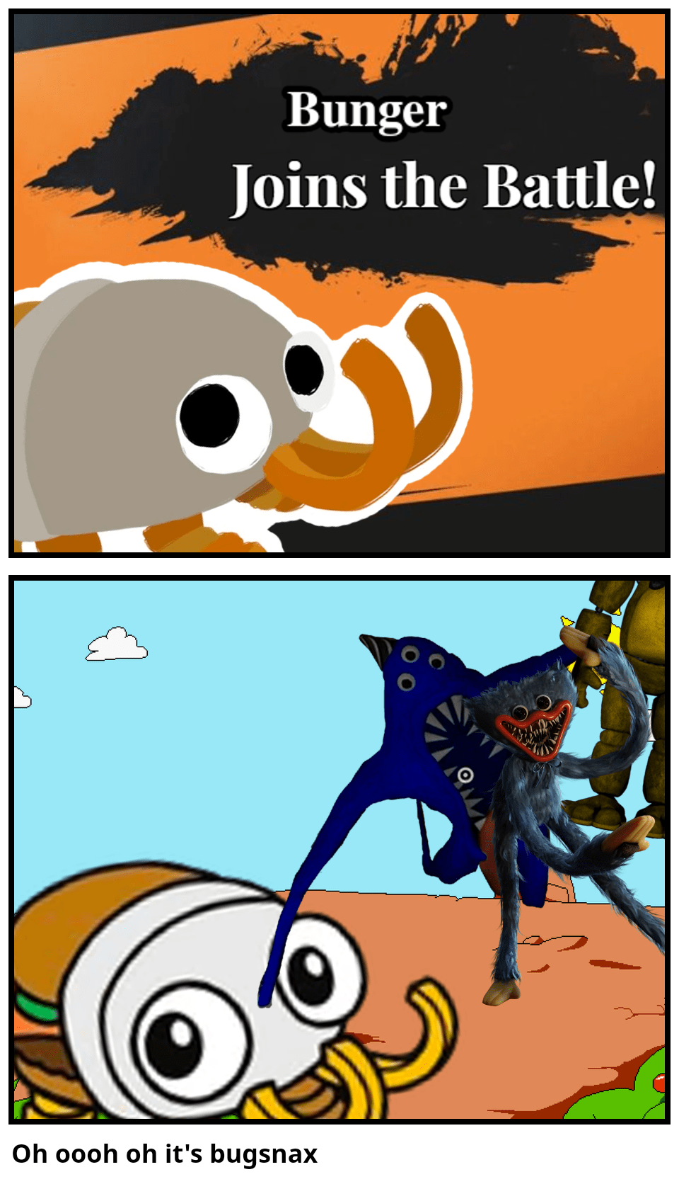 Oh oooh oh it's bugsnax Comic Studio