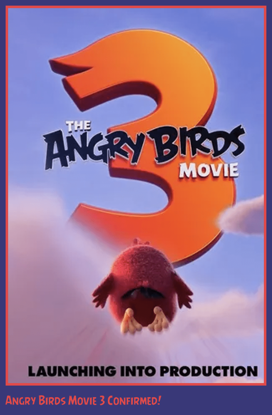 Angry Birds Movie 3 Confirmed! Comic Studio