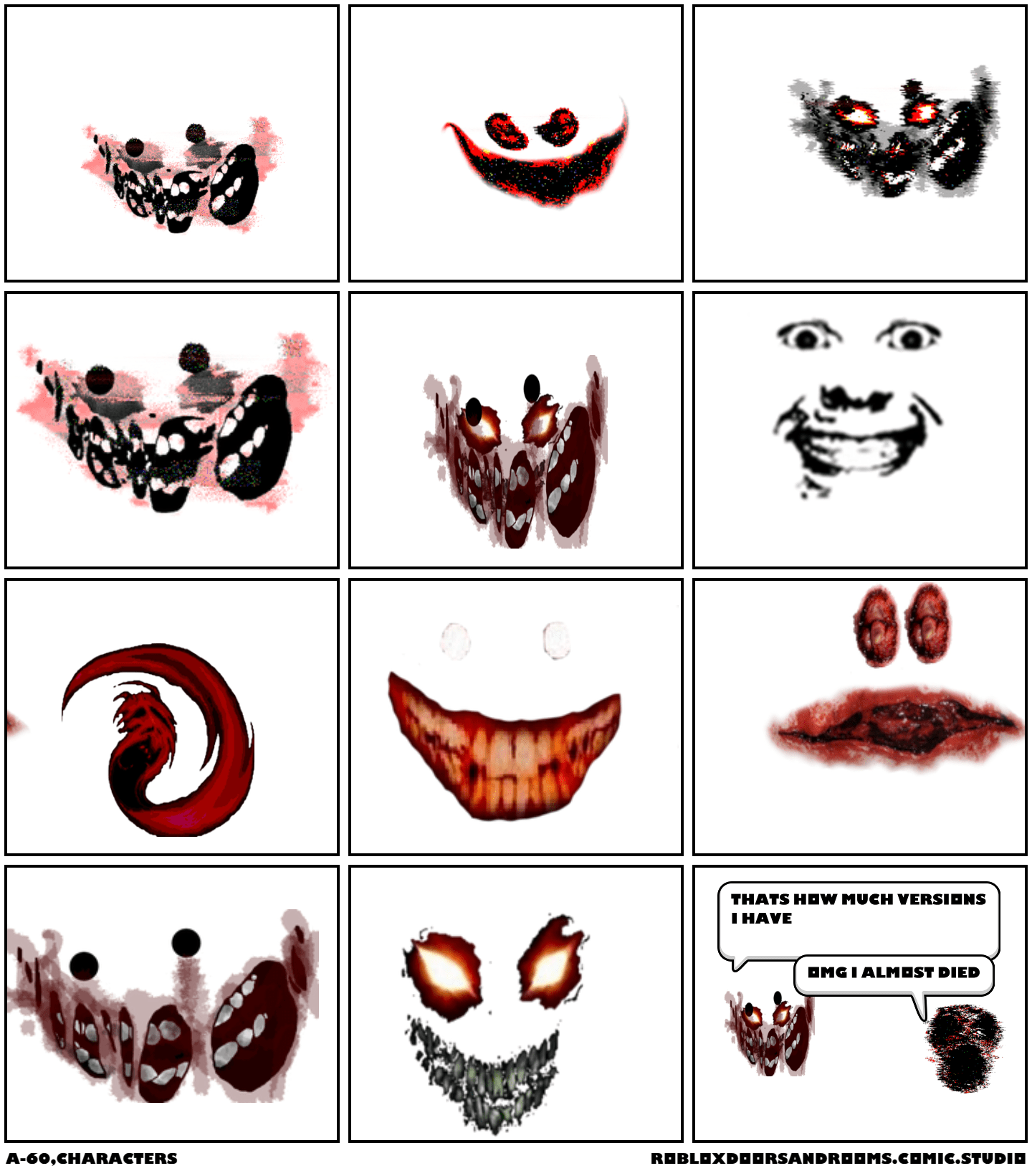 A60,characters Comic Studio