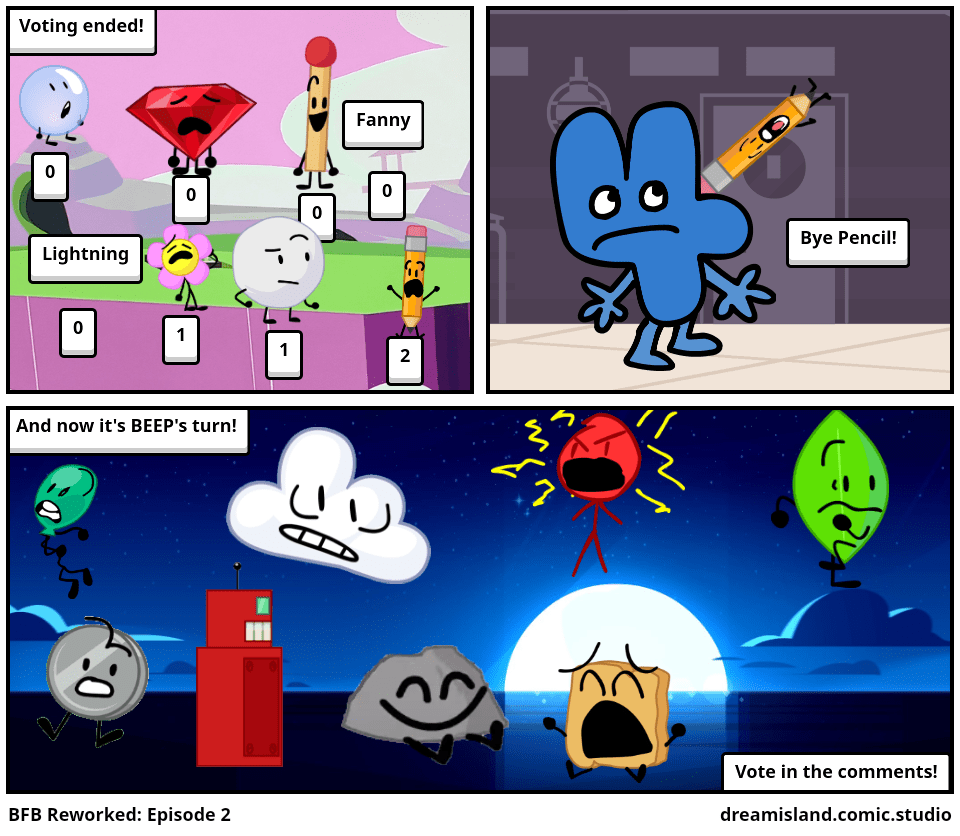 BFB Reworked Episode 2 Comic Studio