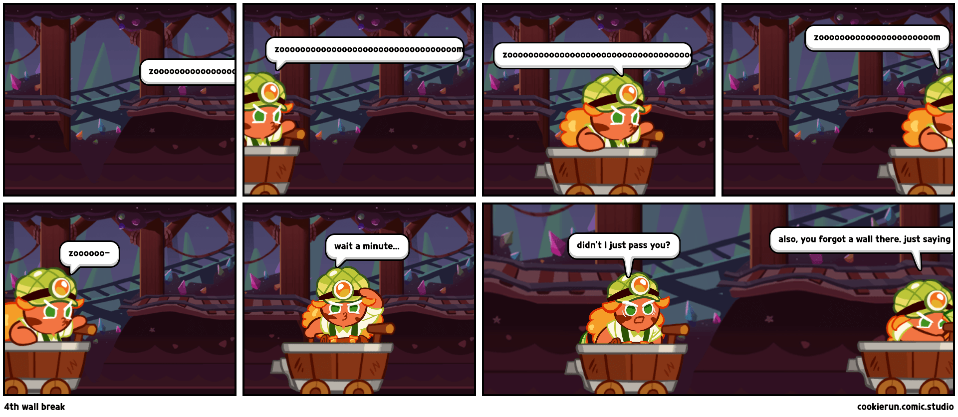 4th wall break Comic Studio