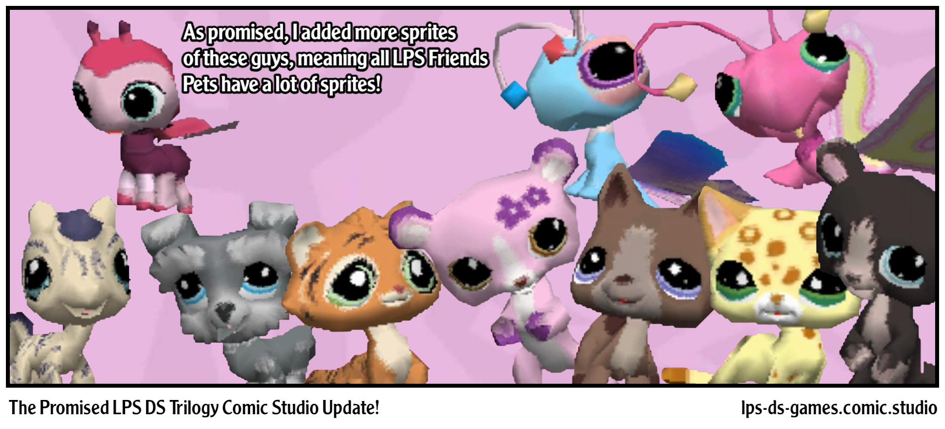 Littlest Pet Shop Game Trilogy Comic Studio Comic Studio