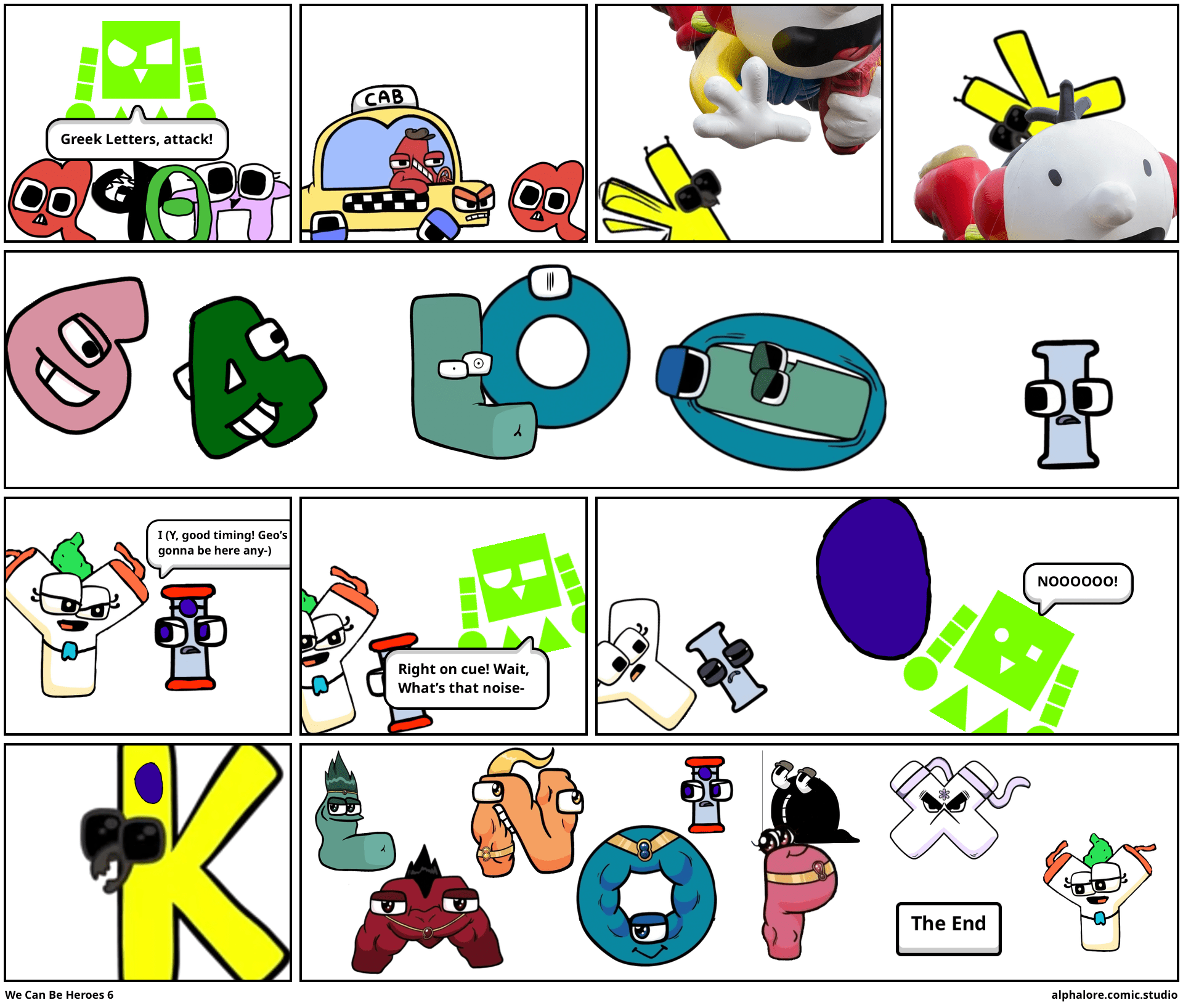 We Can Be Heroes 6 Comic Studio