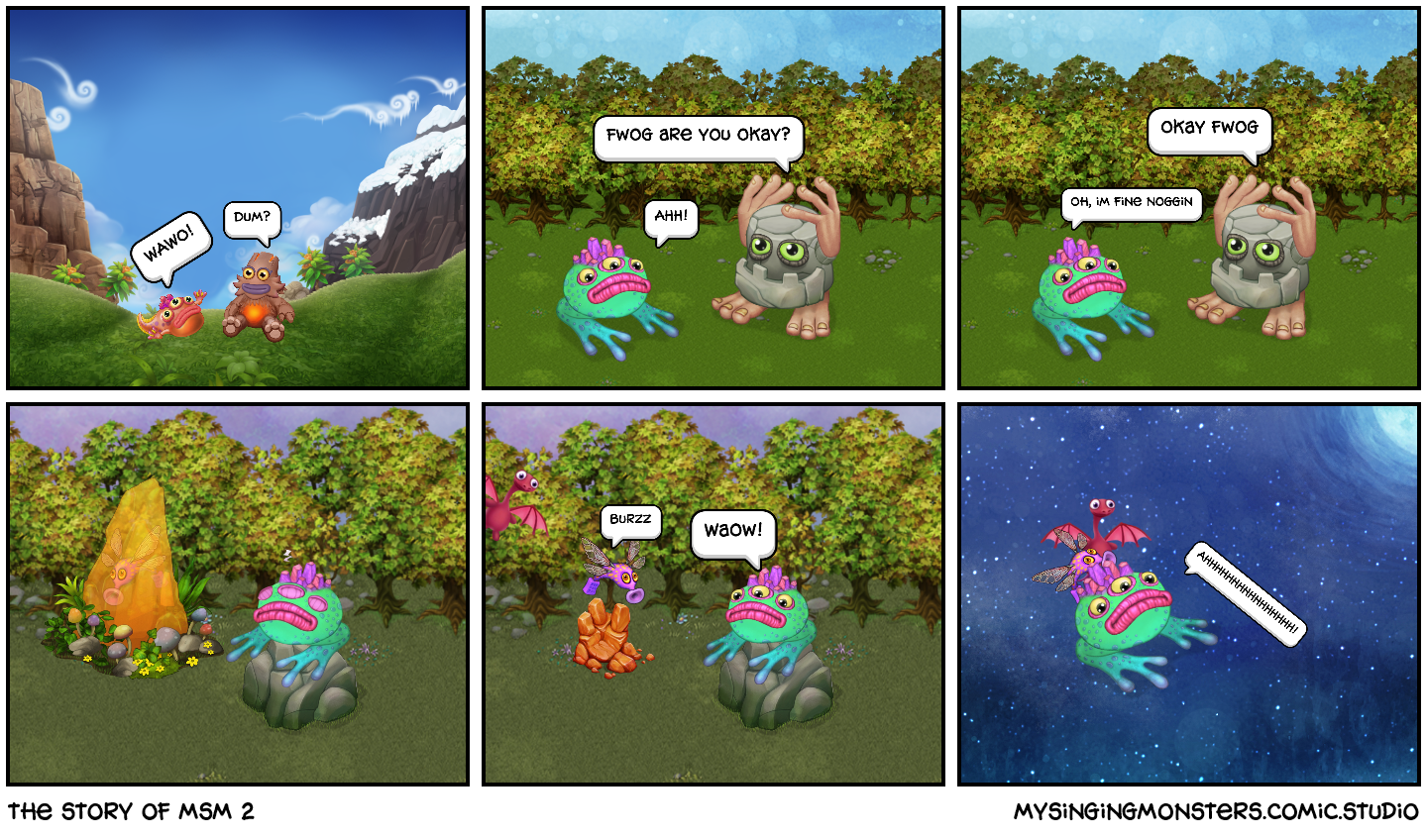 the story of msm 2 Comic Studio