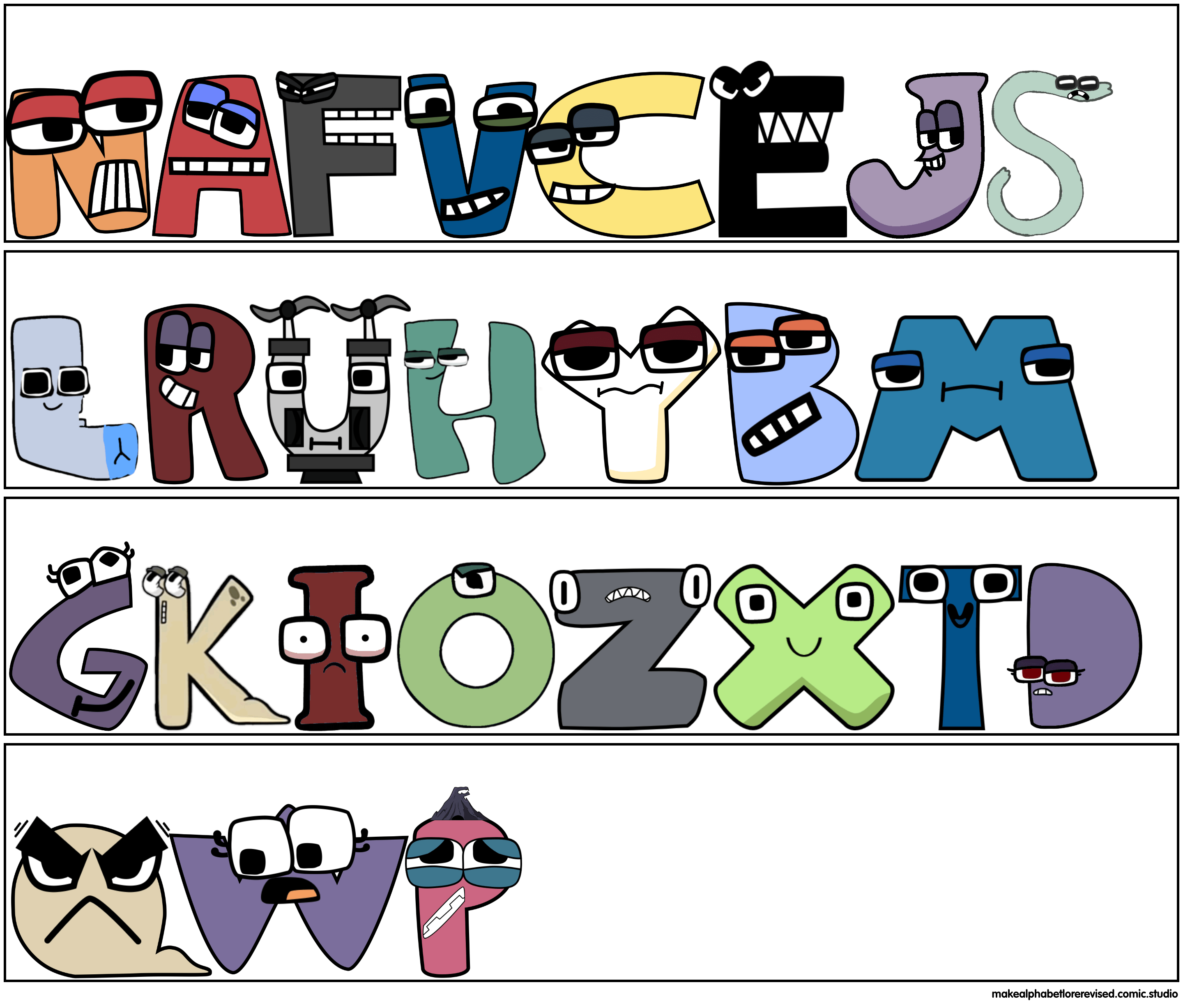 Create Your Own Alphabet Lore Comic Studio Comic Studio