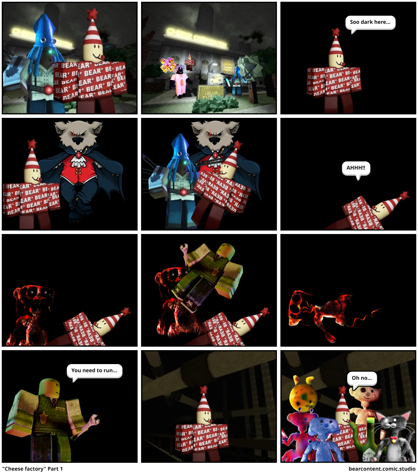 "Cheese factory" Part 1 Comic Studio
