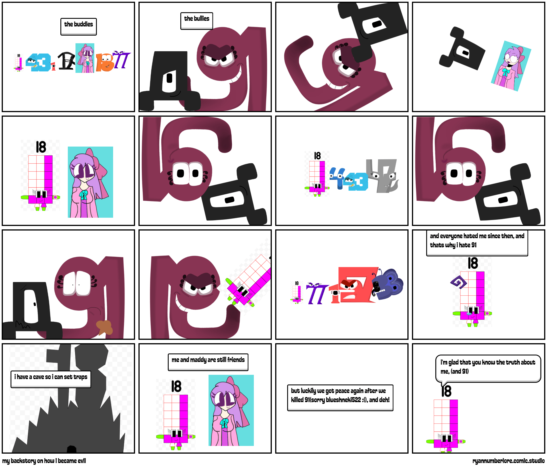 my backstory on how i became evil - Comic Studio