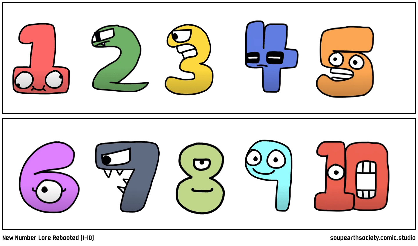 New Number Lore Rebooted (110) Comic Studio