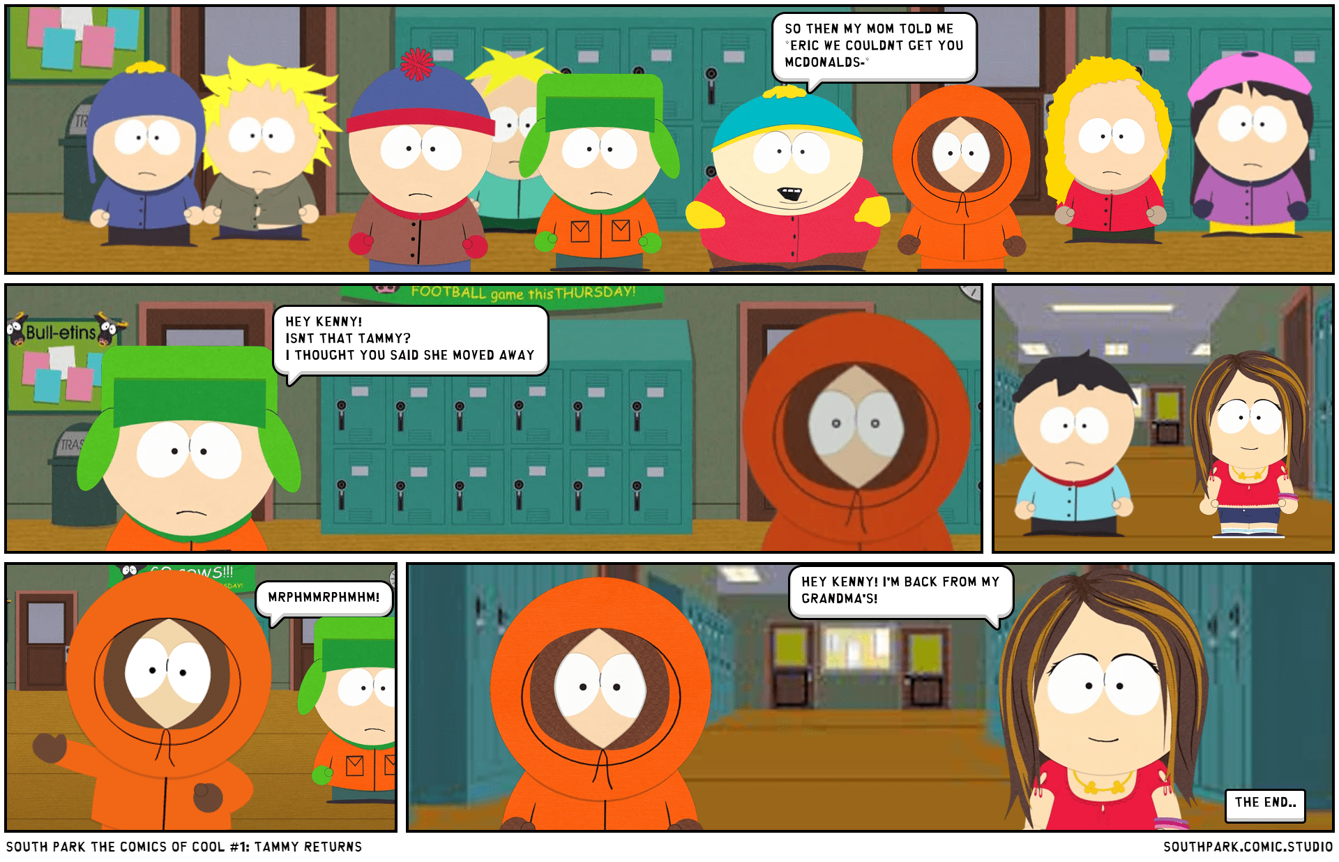 South Park The Comics of Cool #1: Tammy Returns - Comic Studio