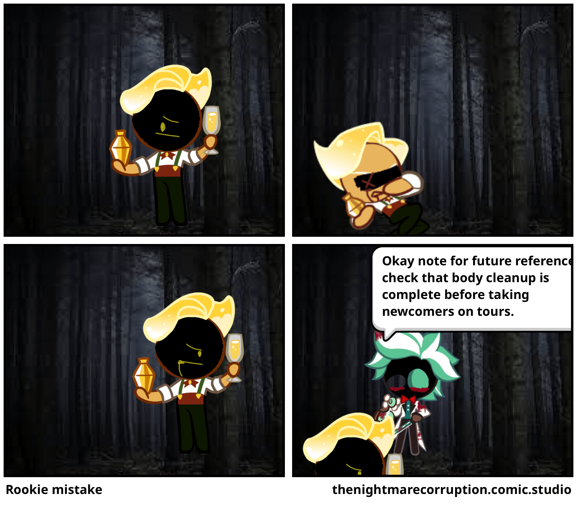 Rookie mistake Comic Studio