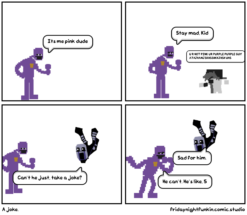 Comics with William Afton/Purple Guy/Springtrap Comic Studio