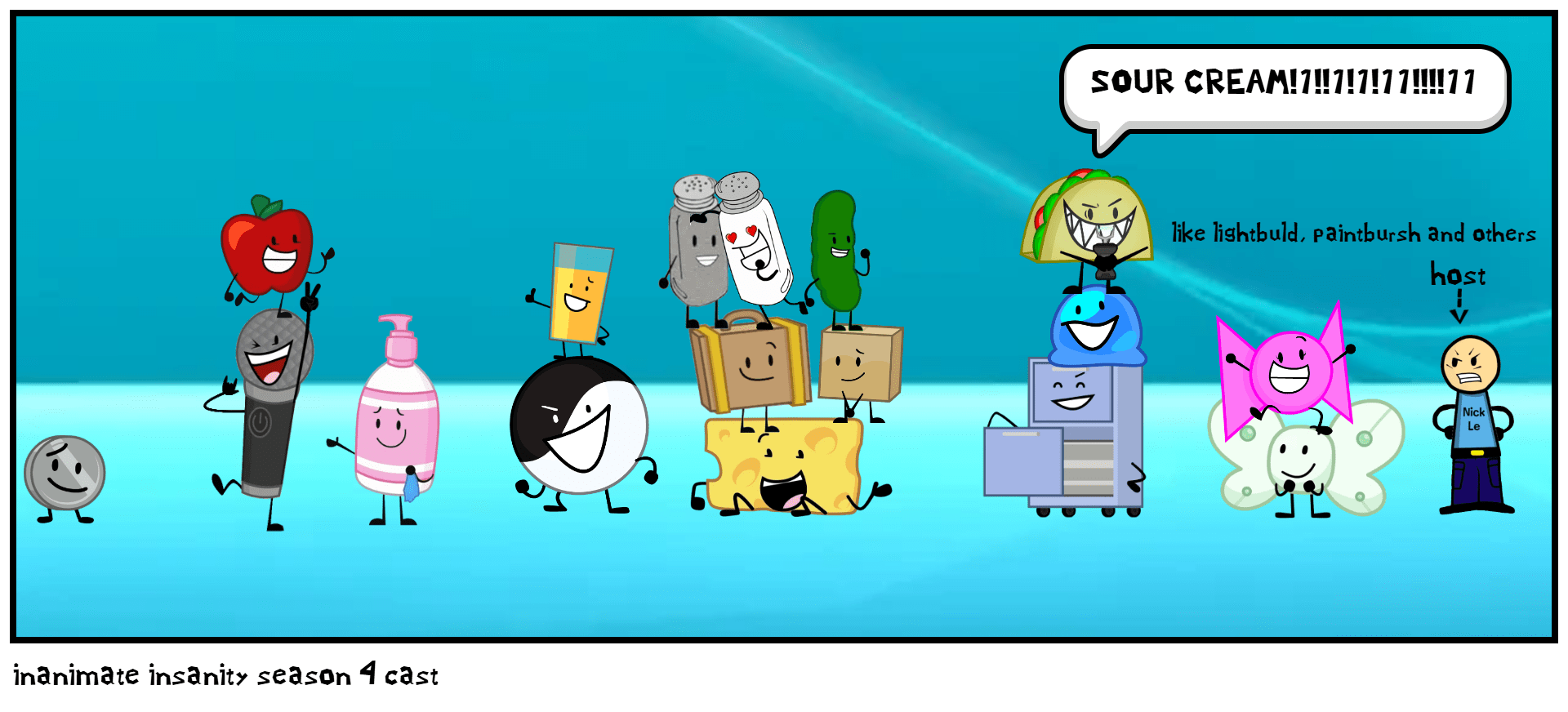 inanimate insanity season 4 cast - Comic Studio